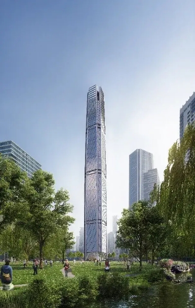 南京江北新区高楼图片