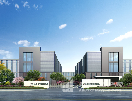 江北新区主轴江北快速路口 地铁站旁 独栋花园总部生产办公研发一体标准厂房