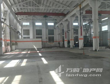 惠山区西漳工业区标准单层厂房1350平米带行车