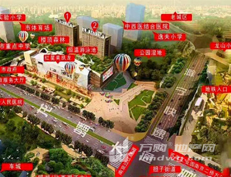 宁滁轻轨地铁口 龙蟠明珠广场 十年包租总价20万起