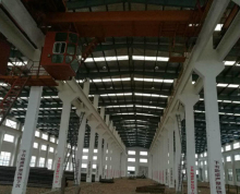新区旺庄底层6800平重型机械库厂房带行车大车可进 