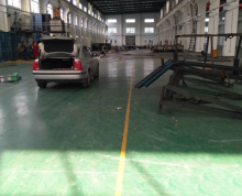 梅村有标准单层2900平带10吨行车已做好环氧地坪
